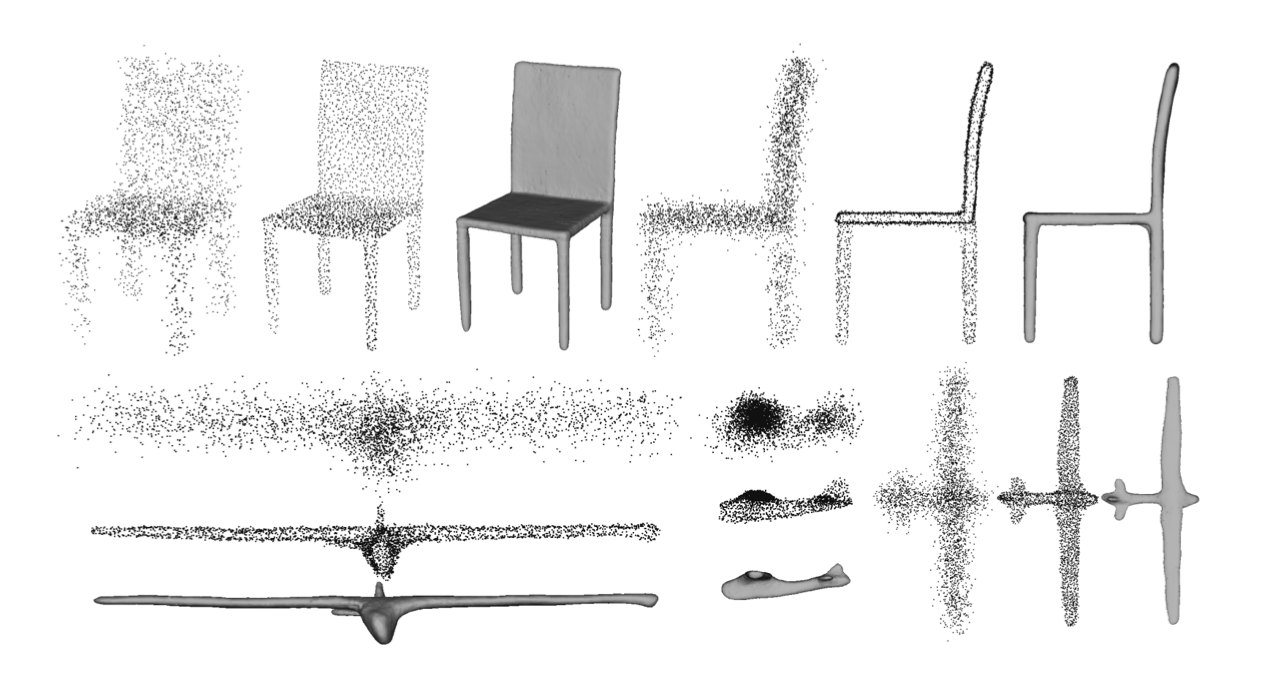 Mixing-denoising generalizable occupancy networks