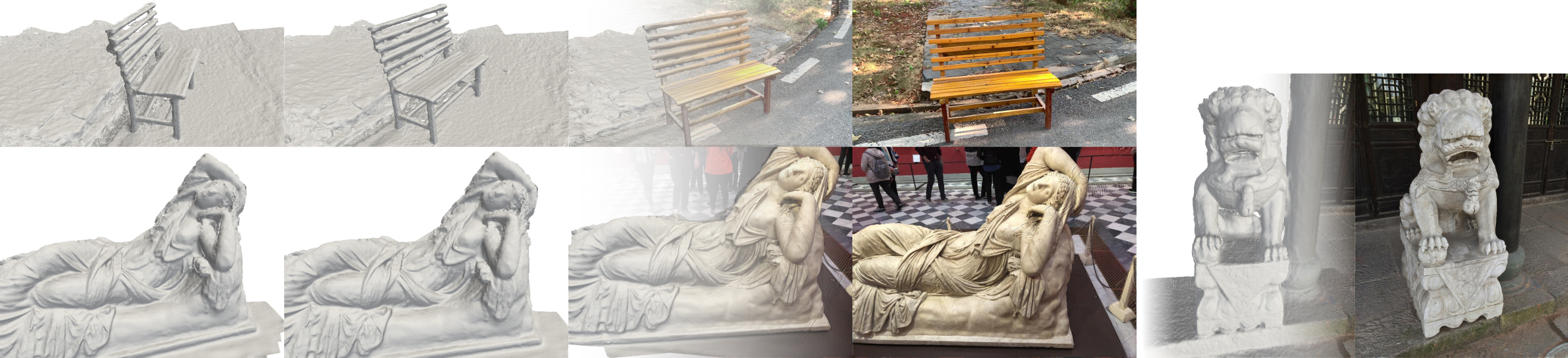 Sparfels: Fast Reconstruction from Sparse Unposed Imagery